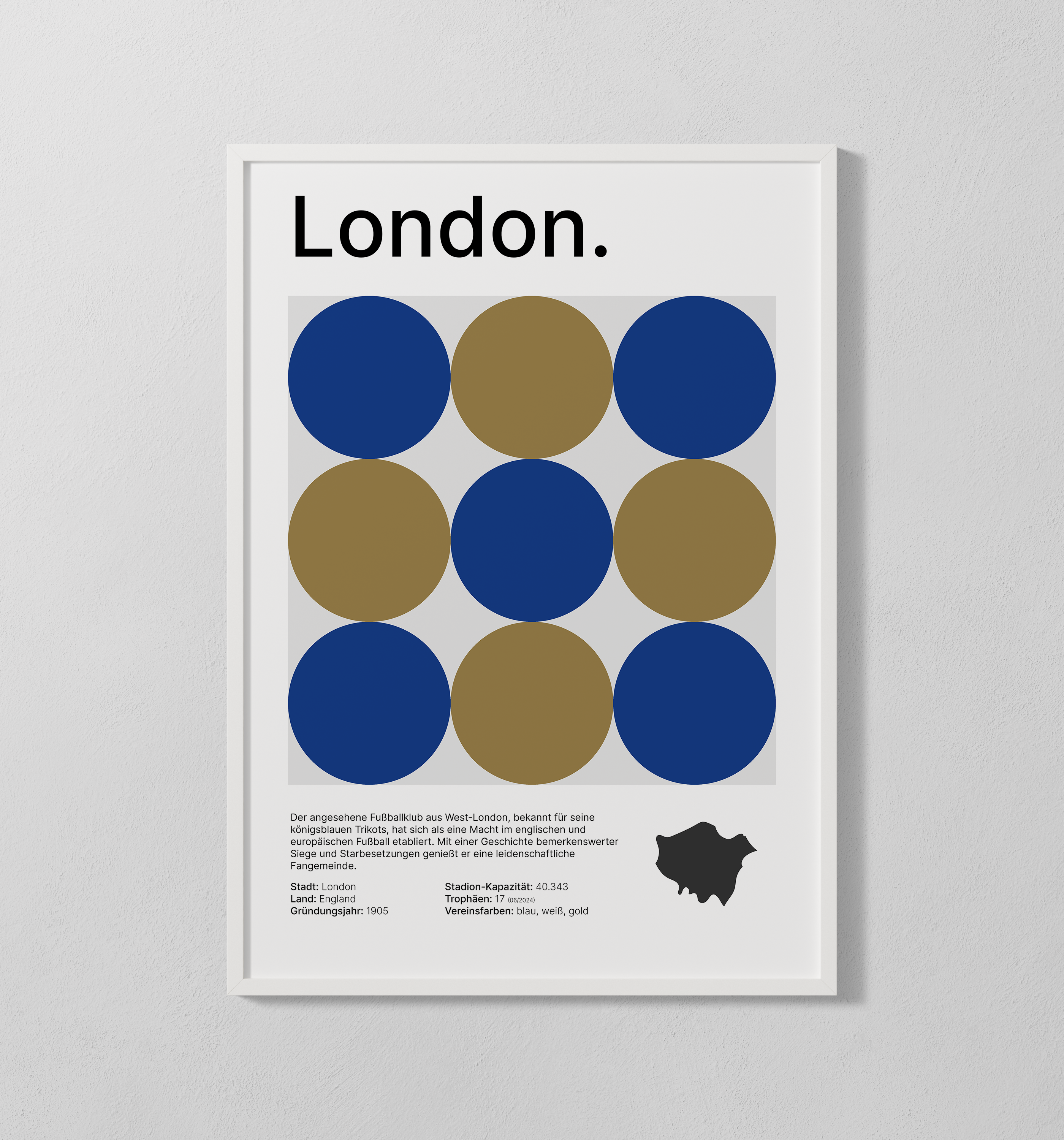 London blau | Poster